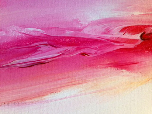Schilderij Be the flow | Atelier Amleh Art